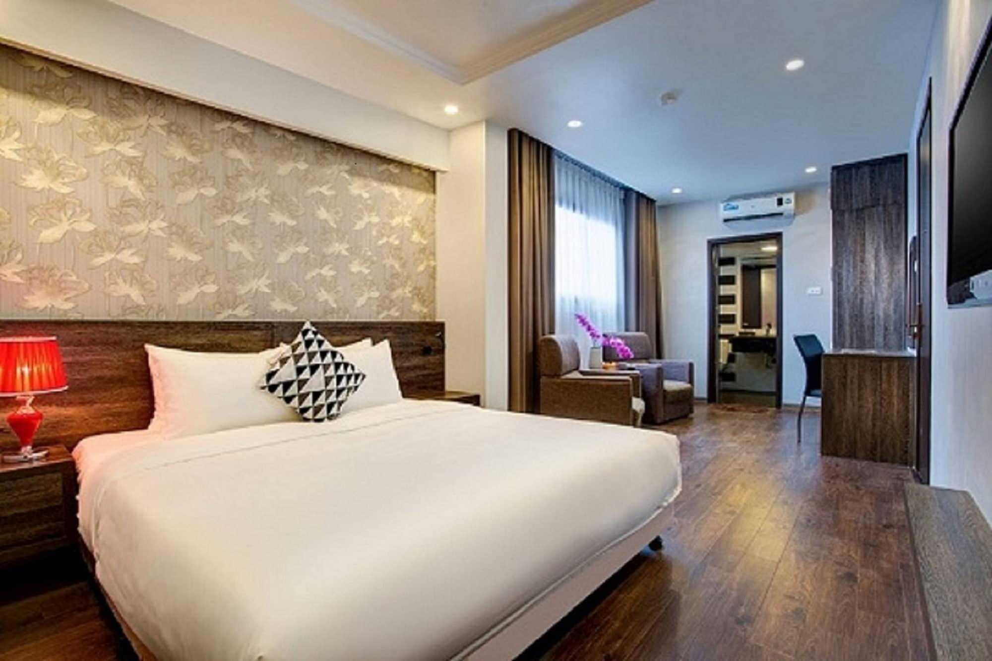 My Linh Hotel Hanoi Buitenkant foto