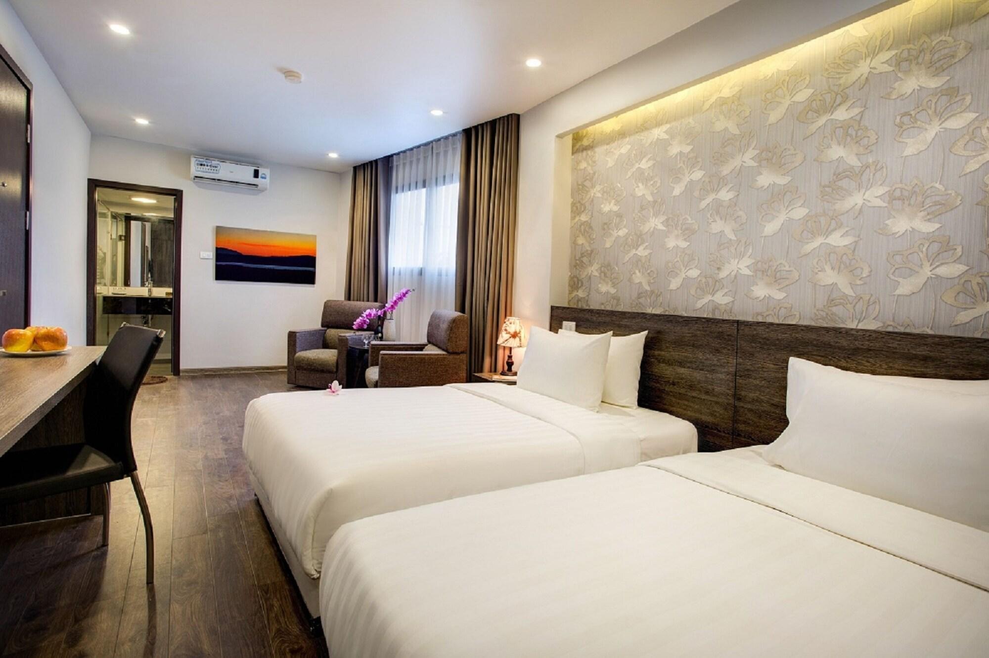 My Linh Hotel Hanoi Buitenkant foto