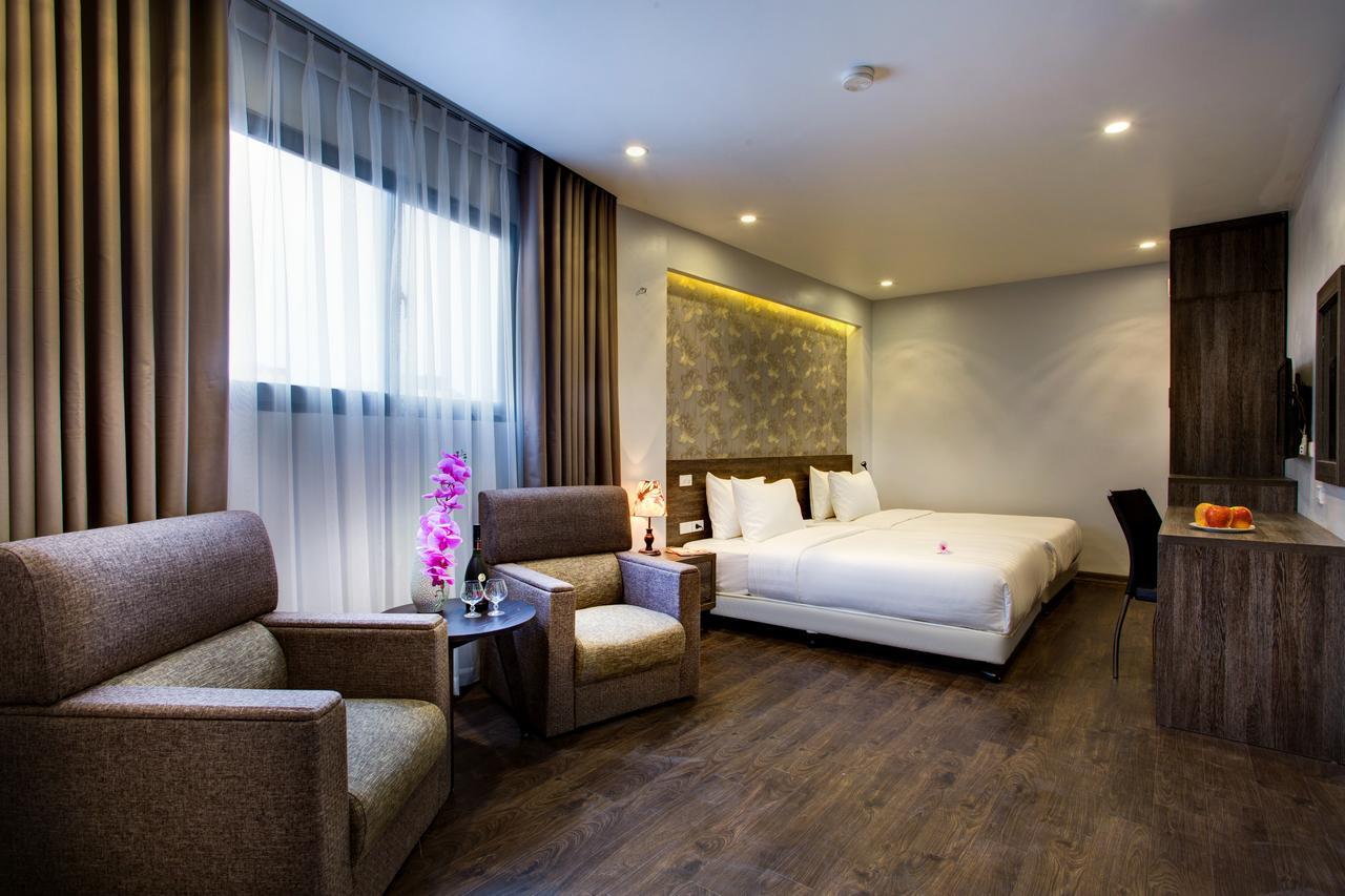 My Linh Hotel Hanoi Buitenkant foto
